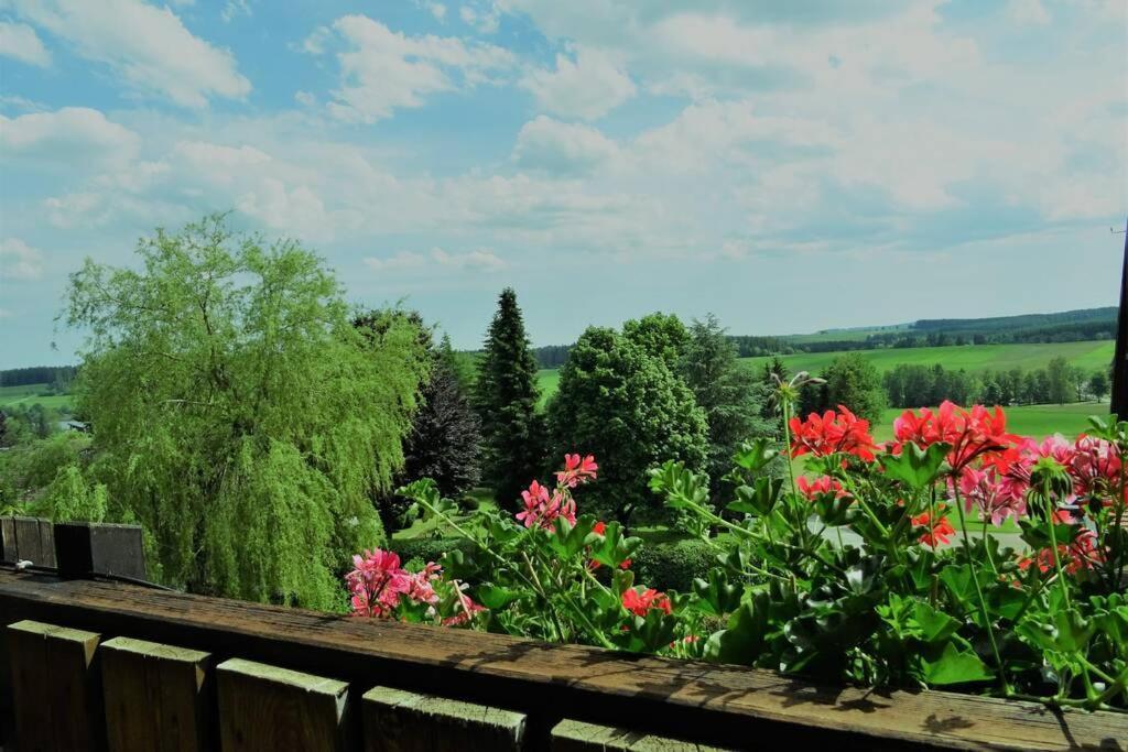 Modernes Apartment Mit Traumhaftem Blick Ins Gruene Bräunlingen Extérieur photo